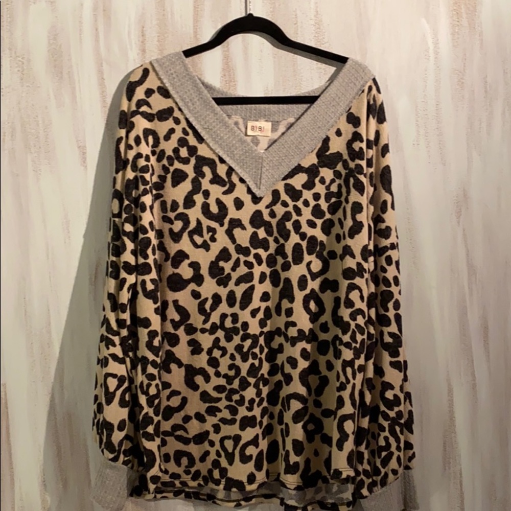 Leopard Blouse